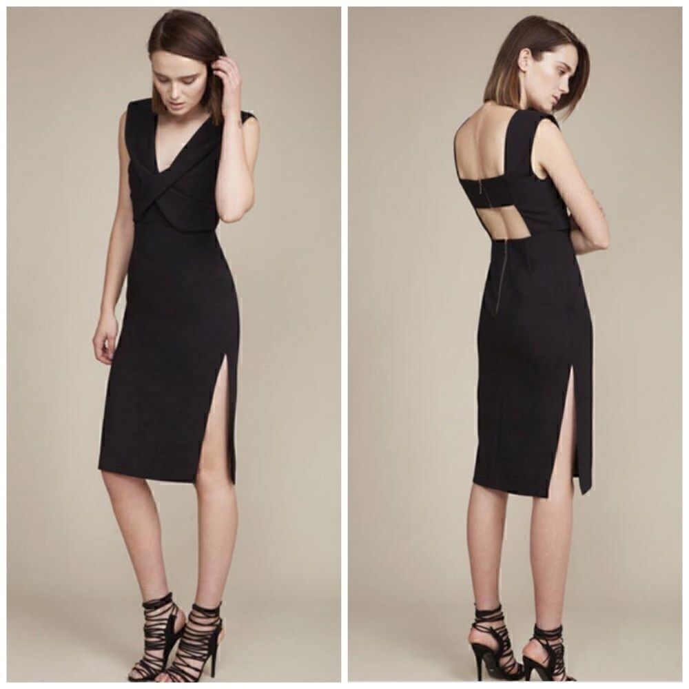 Finders Keepers Big Shot Black Dress